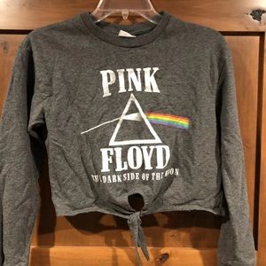 Pink Floyd crop sweatshirt